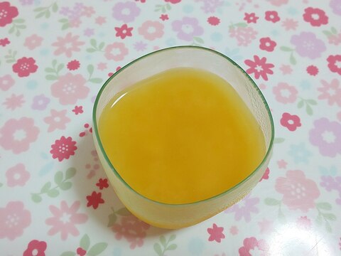パイン缶とオレンジジュースのゼリー＋＋